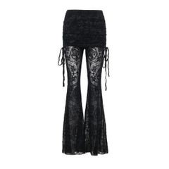 juemi Flocky Tulle Flare Pants - メルカリ