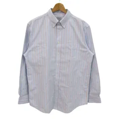 エルエルビーン 長袖シャツ コットン100% アウトドア ブランド トップス メンズ 16-33サイズ 水色×レッド L.L.Bean 【中古】のサムネイル