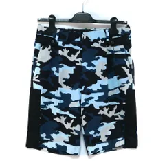 GIVENCHY ジバンシィ カモフラ柄 カーゴ ショート パンツ ブルー 44 36サイズ G1485258 603のサムネイル