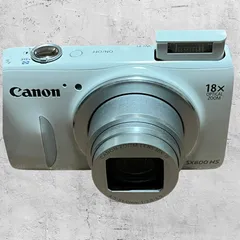 Canon PowerShot SX600 HS ホワイト 18倍ズーム 充電器付きのサムネイル