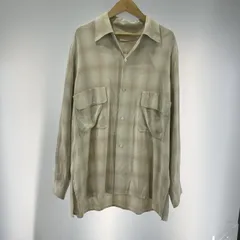 【中古】YOKE 22SS OVERSIZED OPEN COLLAR SHIRT サイズ2 YK22SS0329SH ヨーク オープンカラーシャツ[19]のサムネイル
