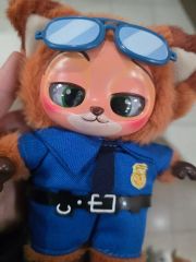 ズートピア ニック・ワイルド 警官服 ぬいぐるみ ディズニーストア