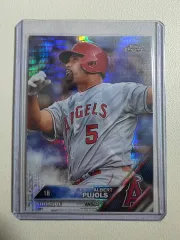 2016 MLB アルバート・プーホールズ トップス クロム プリズム カード 出品 LAエンゼルス