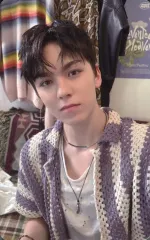 【中古】コレクションカード(男性) SEVENTEEN/VERNON(バーノン)/CD「Seventeenth Heaven」YouTube Shoopping限定特典未公開セルフィーフォトカード