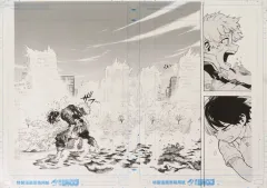 【中古】原画イラストボード 僕のヒーローアカデミア 原画展 デジタル原稿プリント 轟焦凍