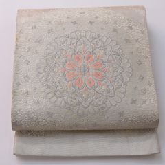 m624 汕頭・蘇州・相良刺繍 紬地 打ち出の小槌 正絹 袋帯 - メルカリ