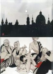Bleach 原画展 複製原稿 B3Hサイズ 十刃＜エスパーダ＞集合絵 242