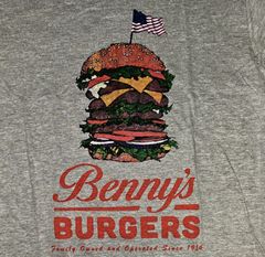 스트레인저 싱스 티셔츠 Stranger Things Bennys Burger 정규품 햄버거