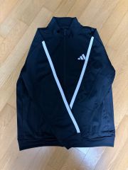 最終値下げ激レア新品吉川晃司グッツadidas ブラック ジップアップ