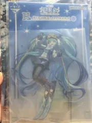 2016 スノウ 初音 ミク 一番くじ H賞 アクリルスタンド + ポスター