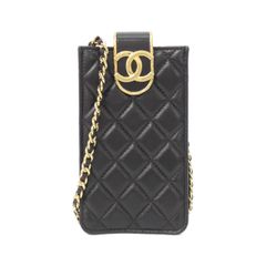 CHANEL 23P AP3226B 金具 フラップフォンポーチショルダーバッグ