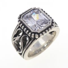 ラリック　Lalique シルバー リング　アレトゥーズ リング ラリック LALIQUE アレトゥーズ シルバー 3連 リング 指輪 11.5号