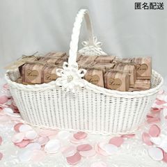 深型XL プチギフト入れ かごバスケット 結婚式小物 ウェディング 受付