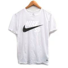 ナイキ エスビー NIKE SB DRI-FIT 国内正規品 Tシャツ カットソー 半袖 コットン ロゴ S ホワイト 白 /KT8