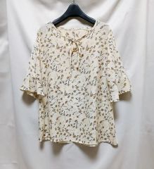 未使用］セラビ RES RALIQUE 刺繍 スパンコール ブラウス - メルカリ
