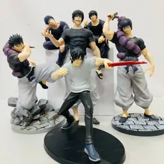 【セット】 呪術廻戦 懐玉 玉折 伏黒甚爾 フィギュア 6体 まとめ / KING OF ARTIST ちょこのせ ぬーどるストッパー FiGuRiZM α Luminasta