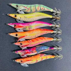 アオリーQ エース RS 3号 3.5号 廃盤 エギ エギセット AurieQ Ace DUEL YO-ZURI Egi Squid Jig Calamariのサムネイル
