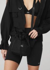 alo yoga ♡ダッフルボストンバッグ♡ ブラック 新品 - メルカリ