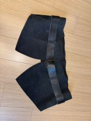 黒レザー コルセットベルト JAN SOLVIE ASSEMBLY LITMUS - メルカリ