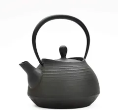 新品 壱鋳堂 南部鉄器 鉄瓶 刷毛目0.6L - Kettle Hakeme 0.6L -のサムネイル