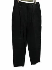 ヨウジヤマモト YOHJI YAMAMOTO パンツ スラックス リネン ブラックのサムネイル