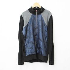 マークアンドロナ スター柄 ジップアップ ジャケット ナイロン ゴルフ 