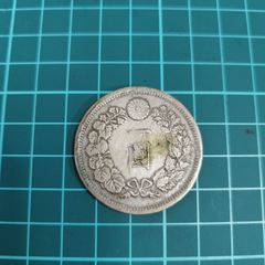 新一圓銀貨 大型 明治17年 大日本帝国 日本国 銀貨 古銭 - メルカリ