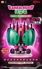 가면 라이더 miniQ 변신 벨트 미니 피규어 블라인드 박스 데포르메 컬렉션 피규어 쇼와 헤세이 히로카즈 라이더 완구 인테리어 비밀 첨부 귀여운 선물용 전종 세트 1BOX