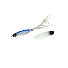 HAYABUSA ハヤブサ FS442 ジャックアイ 豆クネクネ 3 1 リアル魚鱗ブルーイワシ網目夜光/夜光のサムネイル