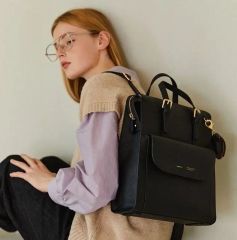 Lapalette 女神降臨 ムン・ガヨン着用 ピカルディ リュック 黒 - メルカリ