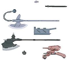 [중고] HG 기동 전사 건담 철혈의 오렌즈 MS 옵션 세트 3 & 가랄호른모빌워커 1/144 스케일 프라모델