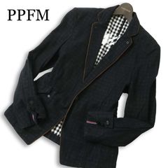 古着 y2k PPFM ベロア テーラードジャケット ストライプ 15 - メルカリ