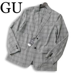 GU ジーユー テーラードジャケット リネン混 ライトグレー XXL - メルカリ