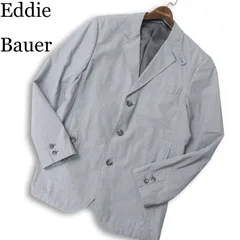 Eddie Bauer エディーバウアー 春夏★ 背抜き COOLMAX アンコン 千鳥格子 テーラード ジャケット Sz.S メンズ アウトドアのサムネイル