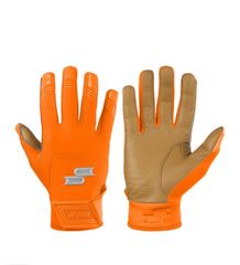 新品未使用 Batwraps バッティンググローブ オレンジ 両手用 大人用XS 