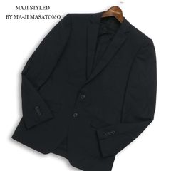 MAJI × MASATOMO マージ AOKI スーツ 紺 ストライプ Y7 - メルカリ