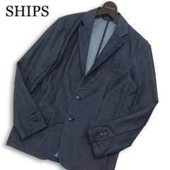 SHIPS 洗えるテーラード ジャケット 7部袖アンコン 洗練デザイン 
