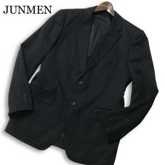 JUNMEN ジュンメン テーラードジャケット ブラック M スパイダー柄裏地 