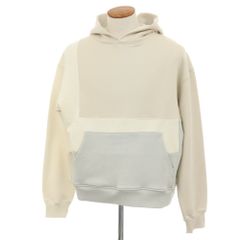 amok TAPERED HOODIE Mサイズ ベージュ/オレンジ/グリーン - メルカリ
