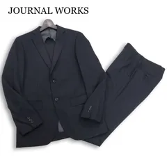 JOURNAL WORKS ジャーナルワークス  春夏 背抜き★ セットアップ スーツ Sz.96Y7　メンズ ネイビー 無地 ビジネス
