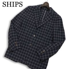 SHIPS 洗えるテーラード ジャケット 7部袖アンコン 洗練デザイン 