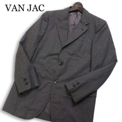極美品 Yin & Yang テーラードジャケット シアサッカー LL 霜降り 