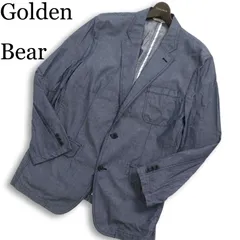 Golden Bear ゴールデンベア 春夏★ テーラード シングル アンコン ジャケット Sz.LL メンズ 大きいサイズのサムネイル