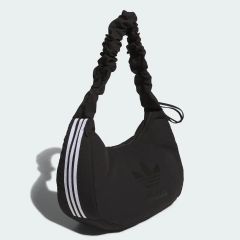adidas オリジナルラージラッフルバッグ フリル クシュクシュ 黒 新作