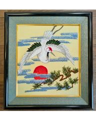 ホビーラホビーレ クロスステッチ 完成品 青もみじと金魚④ - メルカリ