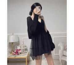 新品未使用マーズ完売品♡ リボンレースボレロブラウス♡ブラック未 