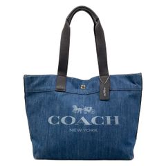 COACH コーチ デニム キャンバス トートバッグ 1777-F25902 - メルカリ