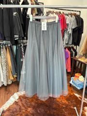 美品】BEARDSLEY✴︎テックリネン 麻調合繊マーメイドギャザースカート