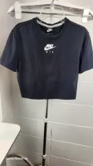 ナイキ エア クロップド 半袖 Tシャツ ブラック