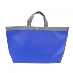 極美品◉エルベシャプエ◉605C◉コーデュラスクエアトートA4・L◉紺